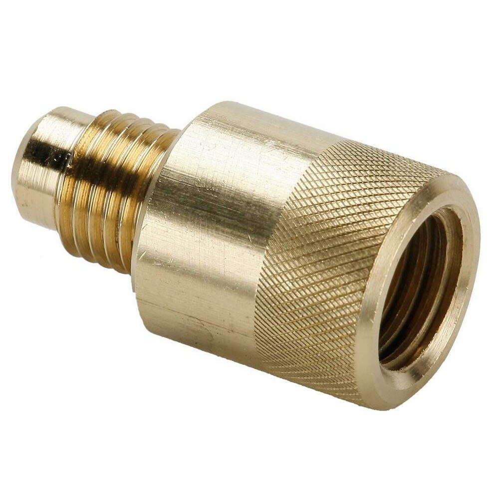 Male Flare to ACME Threaded Female Refrigerant Adapter